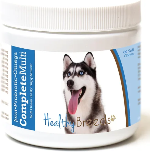 Vista 373 de Healthy Breeds Affenpinscher todo en uno multivitamínico suave masticable 60