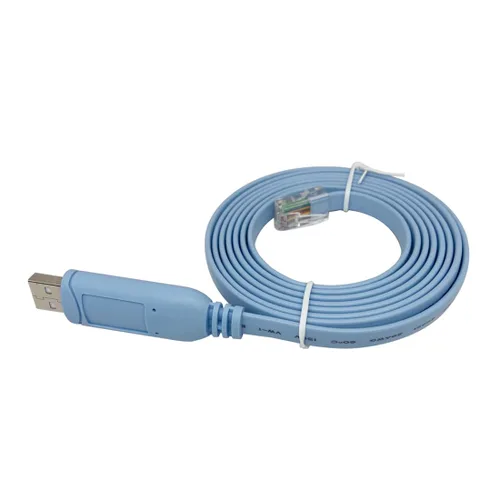 Vista 3 de Cable de consola USB a RJ45, cable de consola USB compatible con Cisco, HP, Huawei, Arista, Opengear, Aruba, enrutadores Juniper Switches