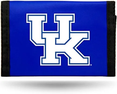 Vista 14 de Rico Industries Cartera de nailon de tres pliegues de la NCAA