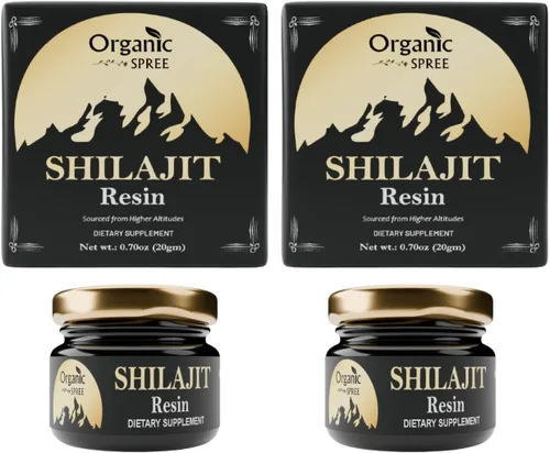 Vista 10 de ORGANIC SPREE Resina Shilajit de 0.70 onzas (0.70 onzas) de resina con más de 85 oligominerales, 75% más de ácido fúlvico, apoya la energía