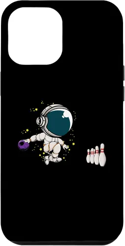 Vista 26 de Astronaut Bowling Player Bowling Ball Pins Bowling Team Case for iPhone 16
