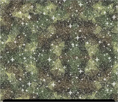 Vista 5 de Camuflaje Estampado Glitter HTV (13.33" x 12") - Camuflaje Azul