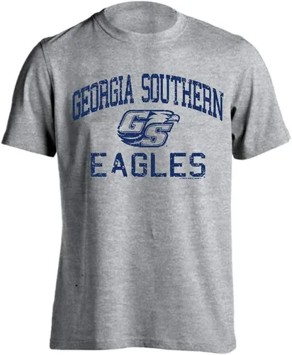 Vista 27 de Sport Your Gear NCAA Camiseta de manga corta retro con licencia oficial de aspecto desgastado para el día del juego, camiseta de espíritu deportivo