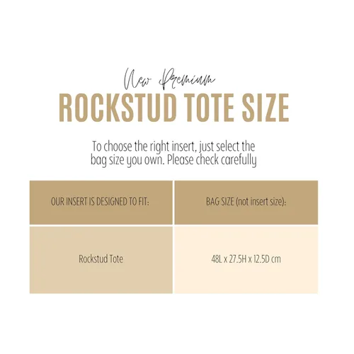 Vista 2 de Purse Organizer for Valentino Rockstud Tote Organizer, Rockstud Tote Insert, Handmade 2mm Thick Felt Gold Zipper (For Rockstud Tote, Lime)