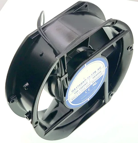 Vista 4 de Nuevo ventilador de refrigeración para OA172SAP-11-1TB XC AC100-125V 0.35/.040A 46/50W 50/60Hz 2-Wire 17CM Tamaño: 6.772x5.906x2.008 in.