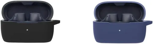 Vista 22 de DAYJOY Paquete de 2 fundas transparentes de TPU suave compatibles con Jabra Elite 10/Elite 8 Active/Elite 8 Active Gen 2/Elite 10 Gen 2, funda