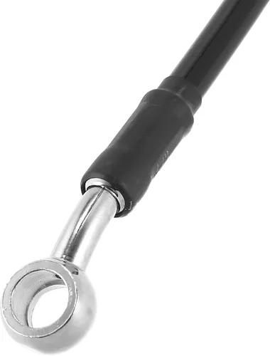 Vista 6 de Motoforti Universal 94.5 in 94.49" motocicleta freno embrague aceite manguera tubería hidráulico reforzado acero inoxidable trenzado negro