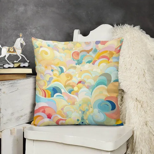Vista 14 de Blue Cat in Bloom - Funda de almohada decorativa cuadrada suave con estampado de doble cara de 12 x 12 pulgadas, adorables almohadas de animales
