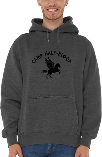 Vista 2 de shop4ever Sudadera con capucha de semidiós con capucha Camp Half Blood