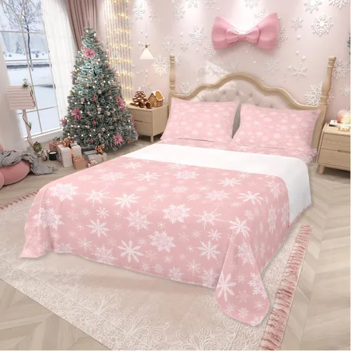 Vista 31 de Erosebridal Juego de sábanas con diseño de gato tamaño individual, sábana encimera Kawaii Garfield para niños y niñas, sábanas con huellas de patas