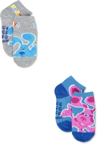 Vista 4 de Nickelodeon Blue's Clues & You - Calcetines de agarre para bebé, paquete de 6