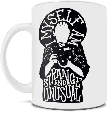 Vista 89 de Trend Setters Friends the Television Show – 25 años – Mercancía oficial – Taza de café o té de cerámica blanca de 11 onzas – perfecta para regalar