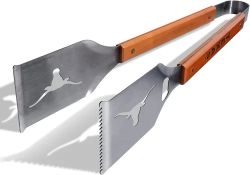 Vista 72 de YouTheFan NCAA Grill-A-Tong - Pinzas para barbacoa de acero inoxidable cortadas con láser