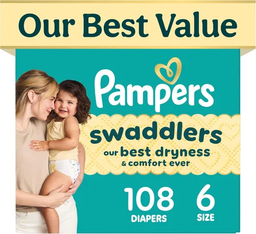 Vista 49 de Pañales talla 1, 32 unidades – Pañales desechables Pampers Swaddlers