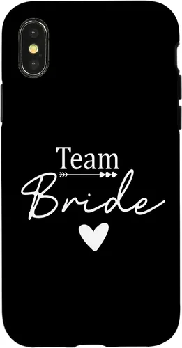Vista 5 de Team Bride Wedding Party Bridesmaid Bachelorette Party 2027 Case for iPhone 17