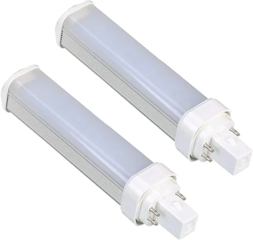 Vista 7 de SATZOL Bombilla LED G24q de 7 W, blanco cálido 3000K PLC-13W 4 pines G24q-1 de repuesto de bombilla fluorescente compacta, paquete de balasto