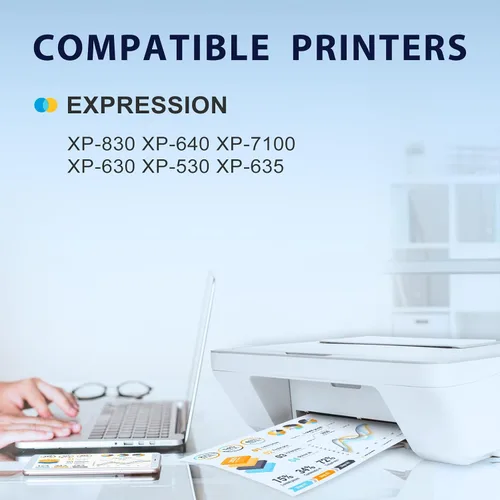 Vista 2 de myCartridge Cartucho de tinta remanufacturado de repuesto para impresora Epson 410XL 410 XL T410XL para impresora Epson Expression XP-7100 XP-640