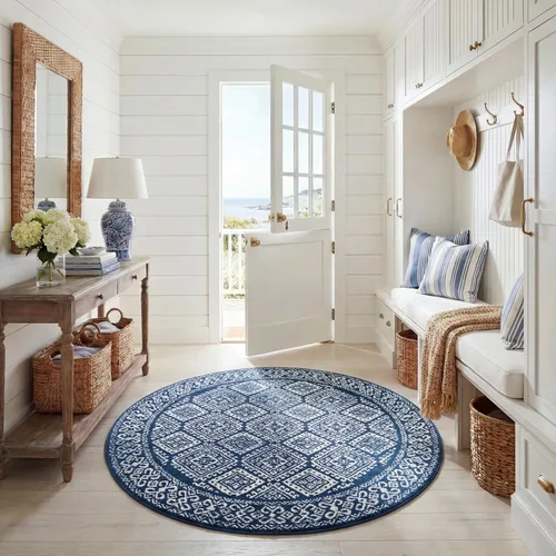 Vista 70 de Safavieh - Alfombra decorativa de la colección Tulum, modelo TUL264F, estilo marroquí, bohemio y desgastado, no suelta pelusa, para sala, vestíbulo