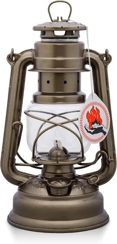 Vista 12 de FEUERHAND Linterna 276-2 Hecha en Alemania Gris nórdico (Nordic Grey) para acampada al aire libre