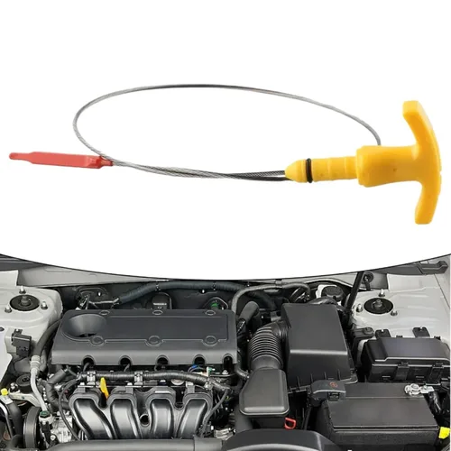 Vista 2 de Compatible with Hyundai for Elantra 2014 2018 26611 2E021 Engine Oil Fluid Level Dipstick Car Parts