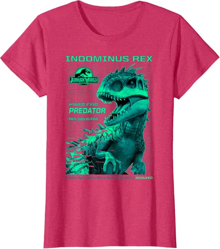 Vista 11 de Jurassic World Indominus Rex Hybrid Predator T-Shirt Small Negro