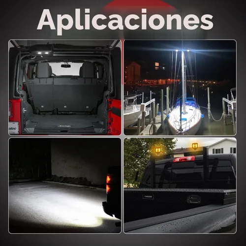 Vista 7 de Luces LED de 2 pulgadas con DRL 2 luces de conducción