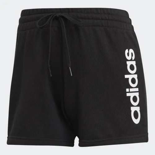 Vista 4 de adidas Pantalones cortos ajustados de 3 rayas Essentials para mujer