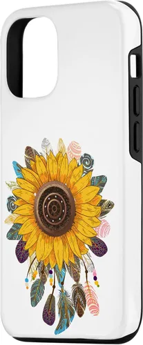 Vista 2 de iPhone 14 Dream catcher tattoo I Indian Feather I Dream catcher Case