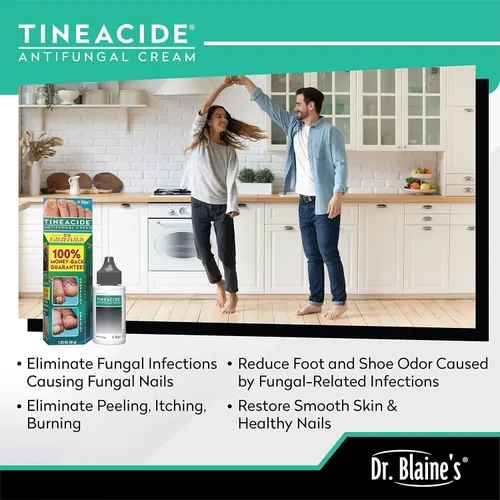 Vista 2 de Dr. Blaine's Tineacide Crema Antifúngica 1.25 oz. (Cantidad de 3)