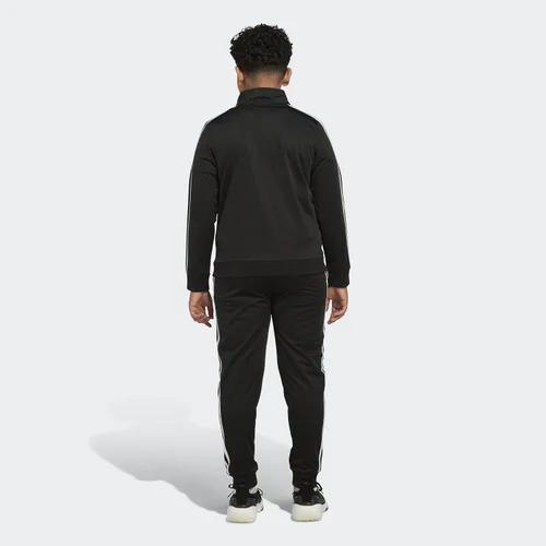 Vista 4 de adidas - Chaqueta de tricot icónica con cremallera frontal para niño