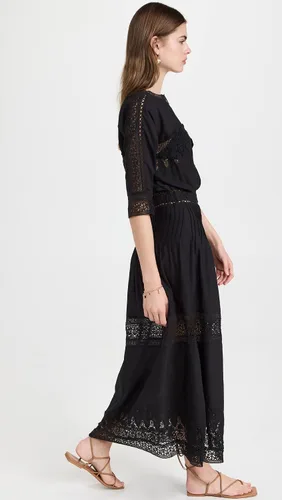 Vista 4 de LOVESHACKFANCY Vestido Beth para mujer