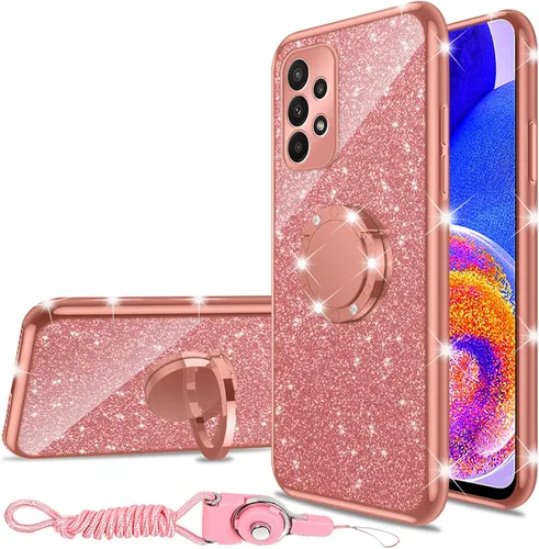 Vista 22 de nancheng Funda protectora a prueba de golpes para Gabb Phone 4 Pro/Samsung Galaxy A15 5G para niñas y mujeres, linda cubierta de TPU suave