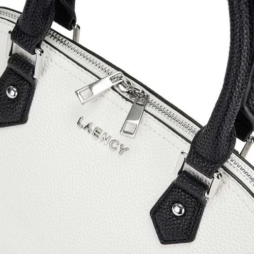 Vista 5 de Bolso con asa para mujer Classic Dome Satchel, Blanco