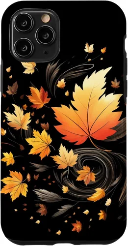 Vista 29 de Fall Season Autumn Leaves Thanksgiving Case for iPhone 17