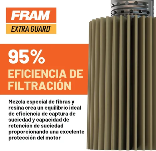 Vista 6 de FRAM EG+ PH4967P, filtro de aceite de motor giratorio con intervalo de Sustituye a PZ-37 PH7025 CAS6607 M1-108A ML16825 32 00 5769 150-2000 51394