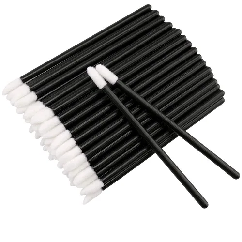 Vista 13 de G2PLUS 100 aplicadores de brillo de labios, cepillos de labios desechables, aplicadores de brillo de labios, aplicadores de brillo de labios