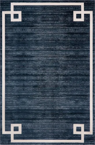 Vista 51 de Unique Loom Colección Uptown de Jill Zarin - Alfombra moderna con textura de estilo griego, color beige (1.25 x 1.85 m)