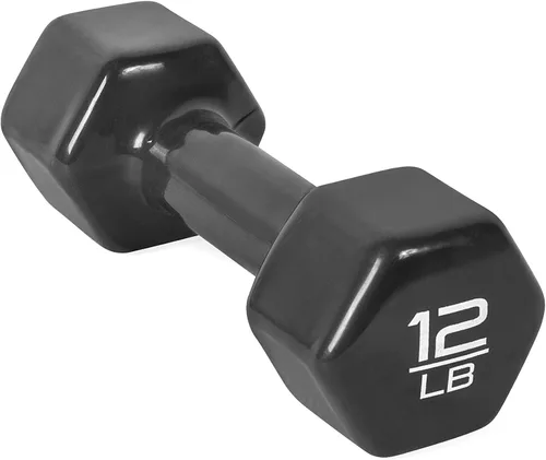 Vista 9 de Cap Barbell - Mancuerna con revestimiento de vinilo 1-15 LB (unidad única o par)