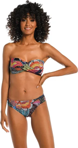Vista 3 de La Blanca Top de bikini bandeau The Groove para mujer