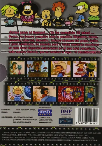 Vista 2 de Pack Mafalda (5 Dvd) Import espagnol