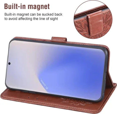 Vista 4 de Funda de teléfono para Samsung Galaxy Note 20 Glaxay Note20 5G con protector de pantalla de vidrio templado, funda delgada de piel, soporte