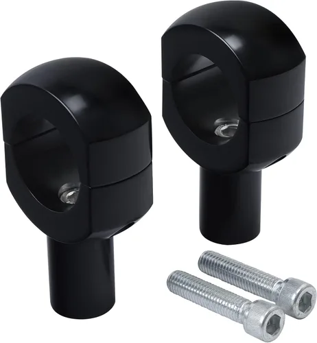 Vista 10 de TCT-MOTORPARTS 1" Elevadores de Manillar con Abrazadera Superior Compatibles con Harley Touring Road King Glide 1988-2023 Para barra de 1 pulgada #1