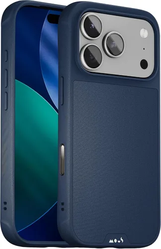 Vista 40 de Mous - Funda para iPhone 15 compatible con MagSafe Limitless 5.0, cuero negro, funda protectora para iPhone 15, funda para teléfono a prueba