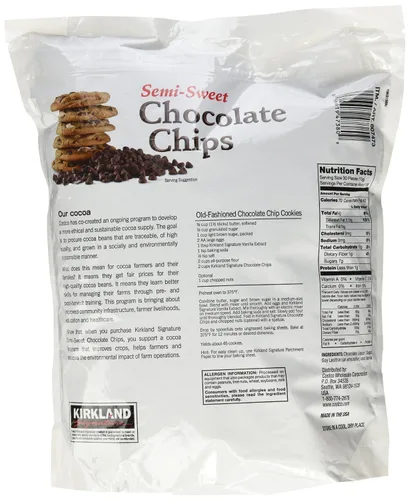 Vista 4 de Kirkland Chips de Chocolate Semi Dulces 1 x 4.5 lbs