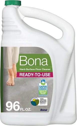 Vista 12 de Bona® Spray limpiador de pisos multisuperficie, 32 onzas líquidas, menta limón, incluye botella llena + recambio de concentrado para limpieza