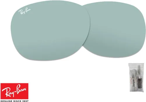 Vista 6 de Nuevo RB2132 Wayfarer lentes de repuesto para hombres para mujeres + paquete con kit de cuidado iWear de diseñador