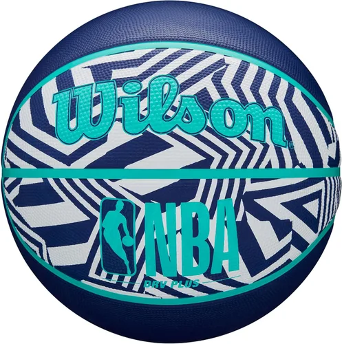 Vista 10 de Wilson NBA DRV Balón de baloncesto para exterior - Indigo/Beige, Tamaño 6, 28.5 pulgadas