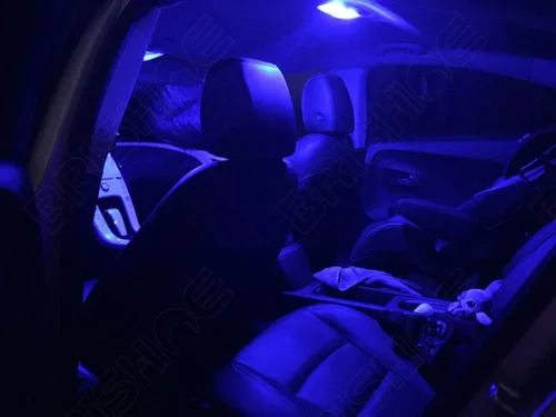 Vista 4 de Kit de luces LED interiores azules para Ford F250 F350 F450 F550 F-Series Super Duty Trucks 1999-2016, paquete de bombillas LED interiores