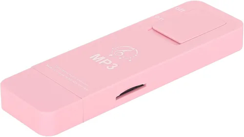 Vista 5 de Reproductor de MP3, compatible con formatos MP3 y WMA, expansión de memoria de 32 GB, diseño de moda, batería de litio recargable, auriculares