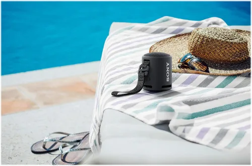 Vista 9 de Sony - Altavoz Bluetooth inalámbrico compacto y portátil impermeable con Extra BASS - Negro
